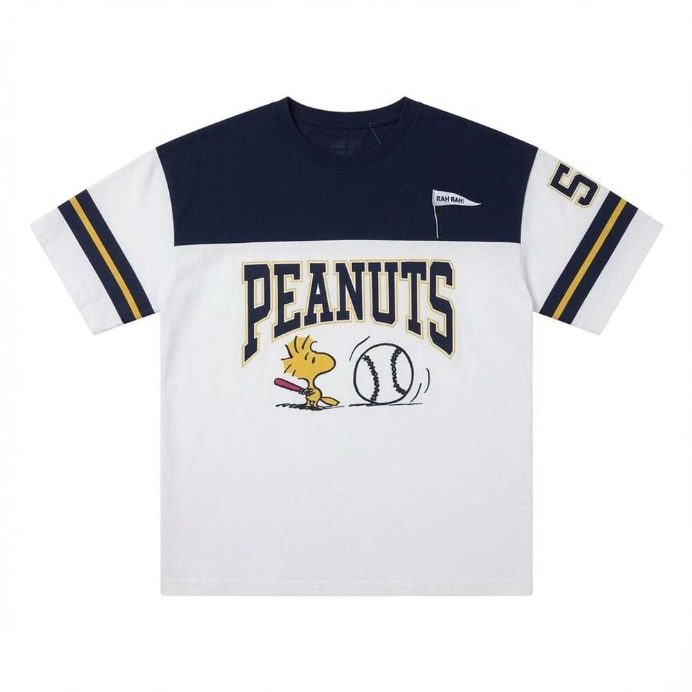 Peanuts Woodstock Baseball Graphic T-Shirt